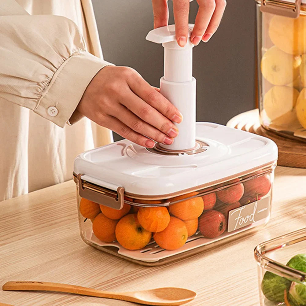 Vacuum Food Storage Container with Air Pump