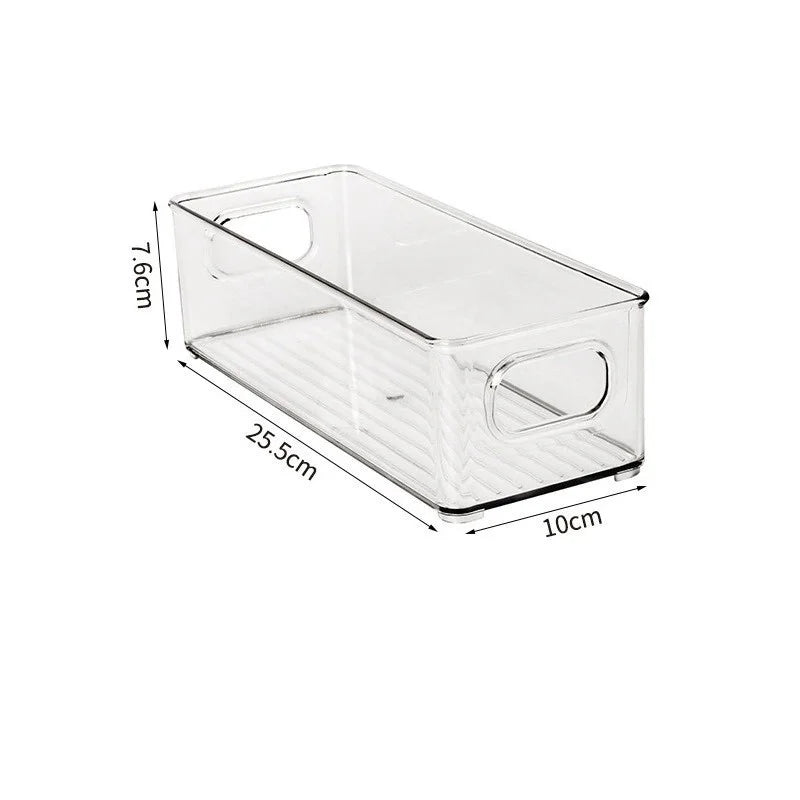 Clear Plastic Crisper Storage Box