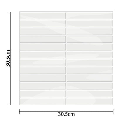 3D DIY Peel & Stick Wall Tiles – 10 Sheets