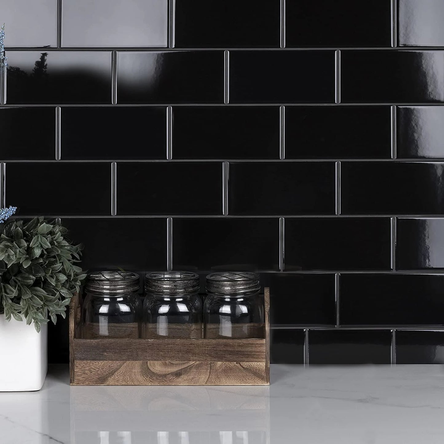 10pcs 3D Peel & Stick Wall Tiles