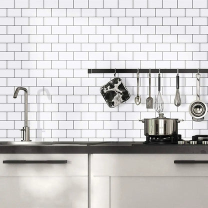 10pcs Peel & Stick Tile Backsplash