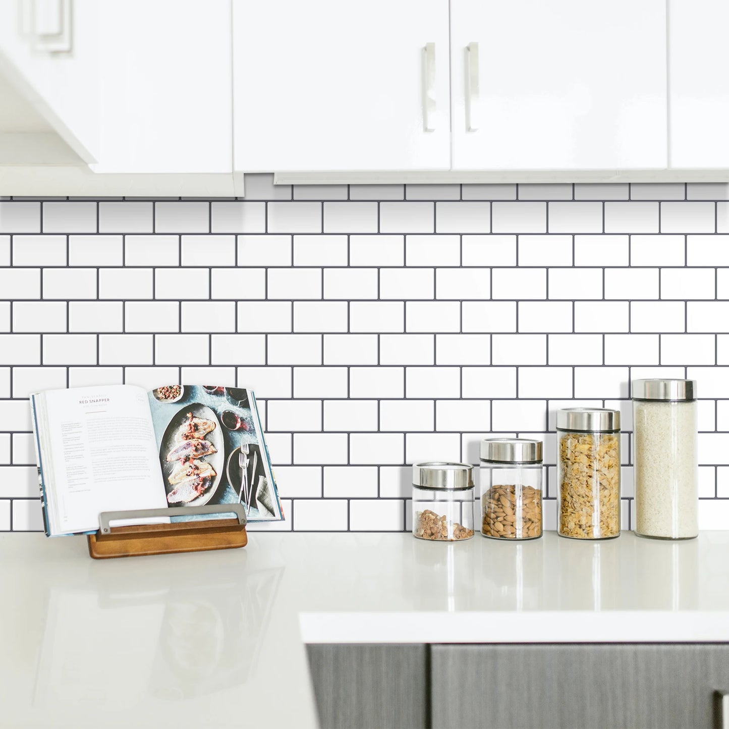 10 Sheets 3D Peel & Stick Wall Tiles