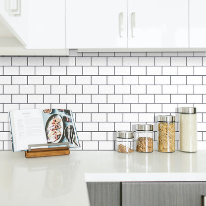 10 Sheets 3D Peel & Stick Wall Tiles