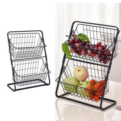 2-Tier Spice Rack Organizer