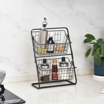 2-Tier Spice Rack Organizer