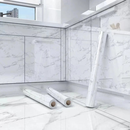 10M Marble Waterproof Kitchen Sticker