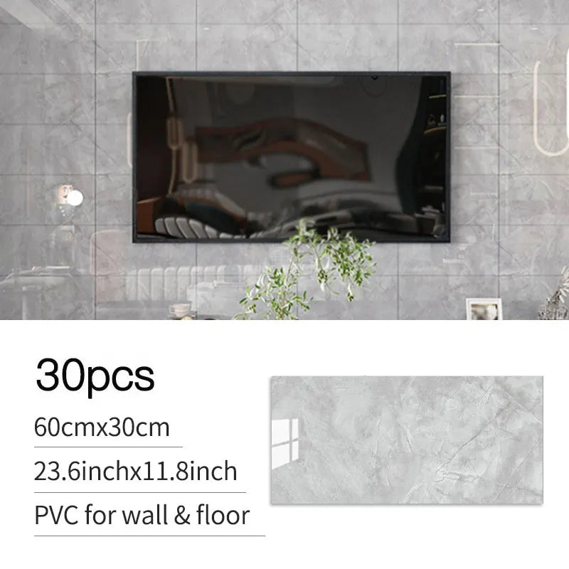 Imitation Marble PVC Wall Stickers