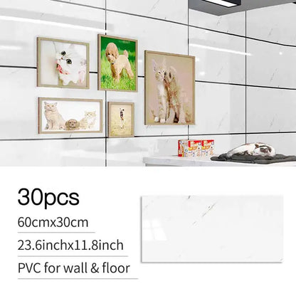 Imitation Marble PVC Wall Stickers