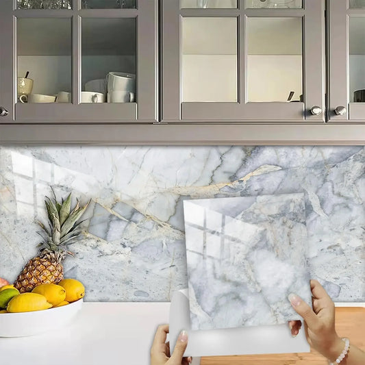 Marble Floor Stickers 10/30/50PCS