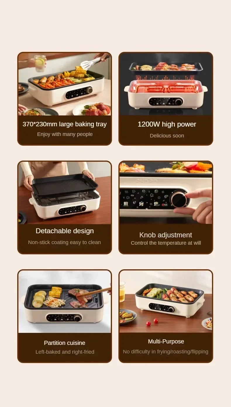 Supor Indoor Electric Barbecue Pan