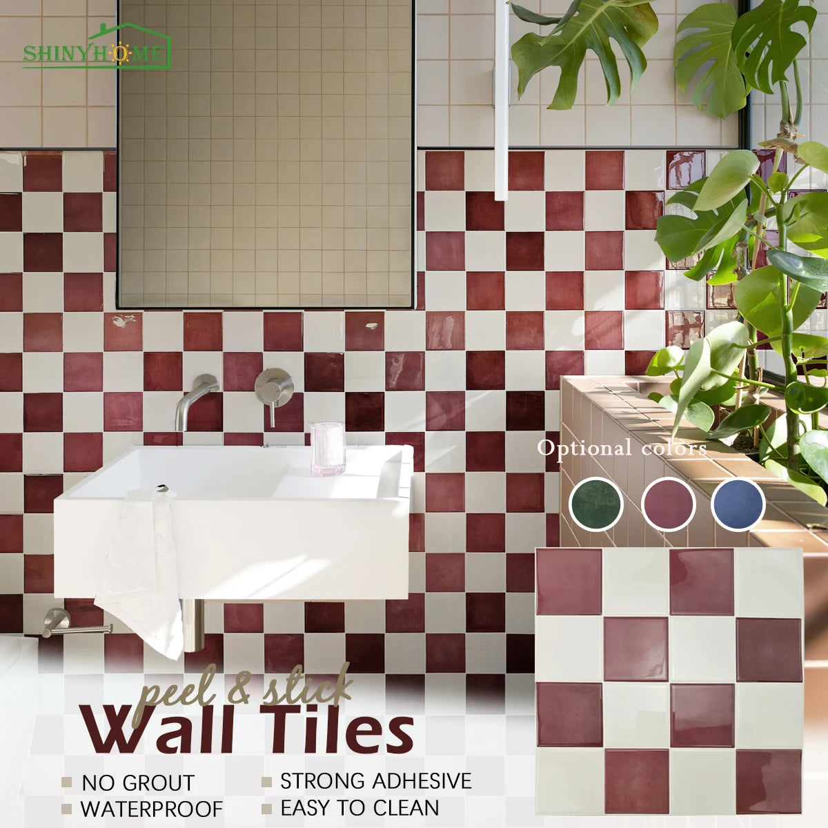 3D Mosaic Kitchen Wall Tiles – 10.5"x10.5