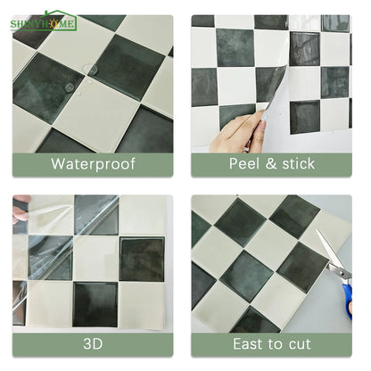 3D Mosaic Kitchen Wall Tiles – 10.5"x10.5