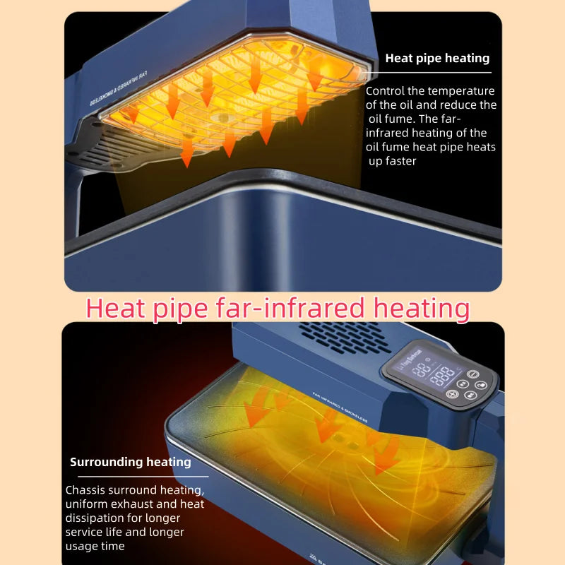 Infrared Electric Oven 220V