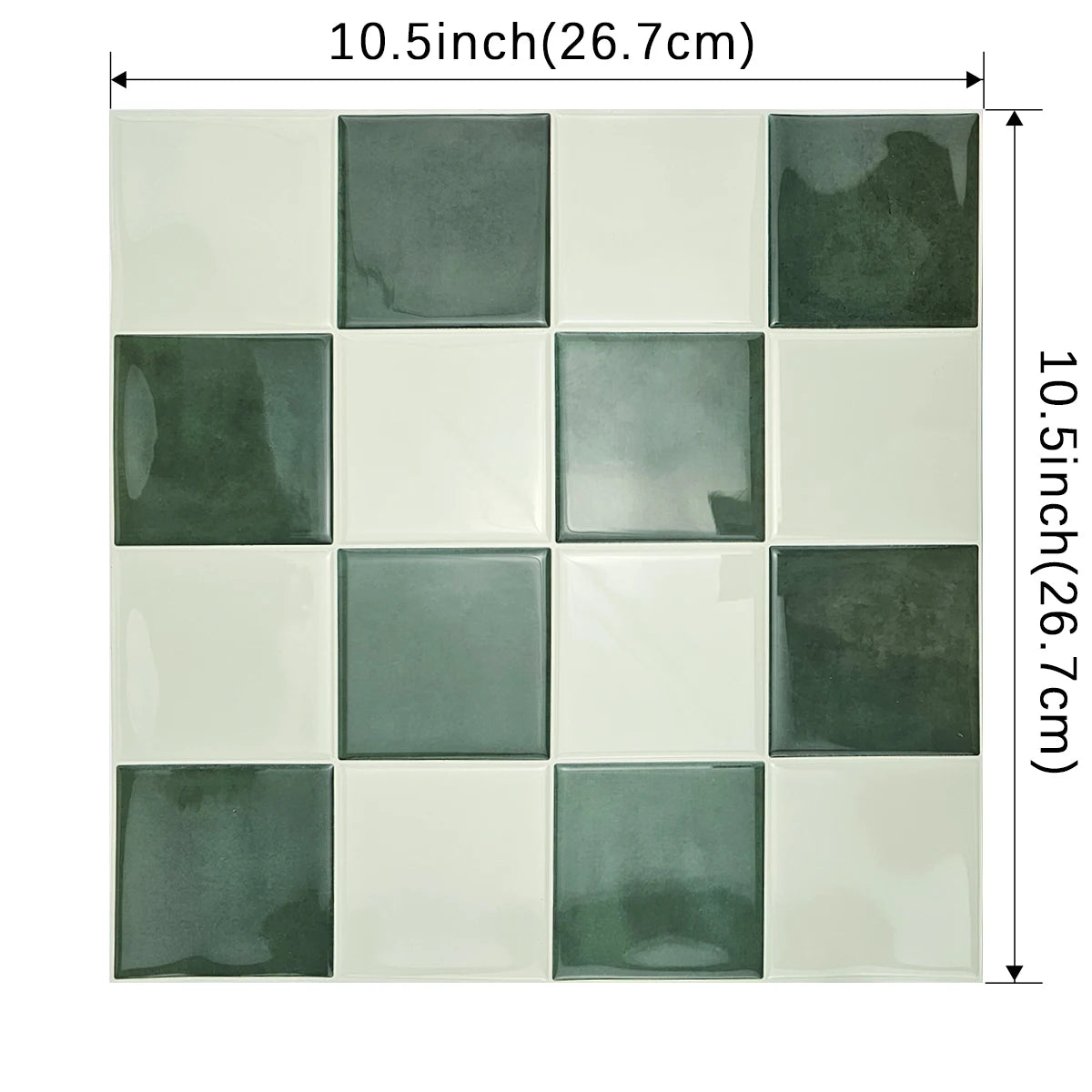 3D Mosaic Kitchen Wall Tiles – 10.5"x10.5