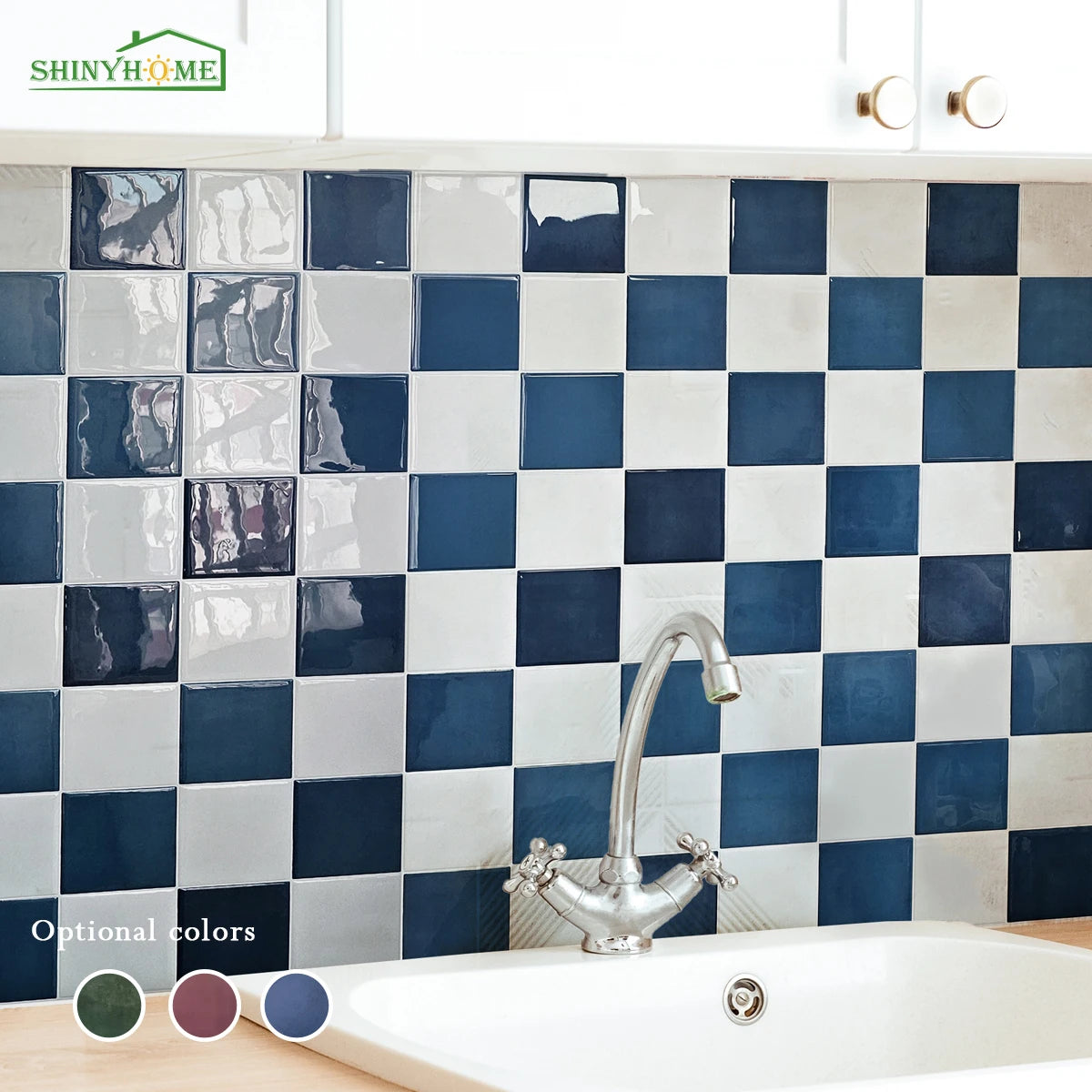 3D Mosaic Kitchen Wall Tiles – 10.5"x10.5