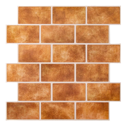 3D Peel & Stick Subway Tile Wall Panel