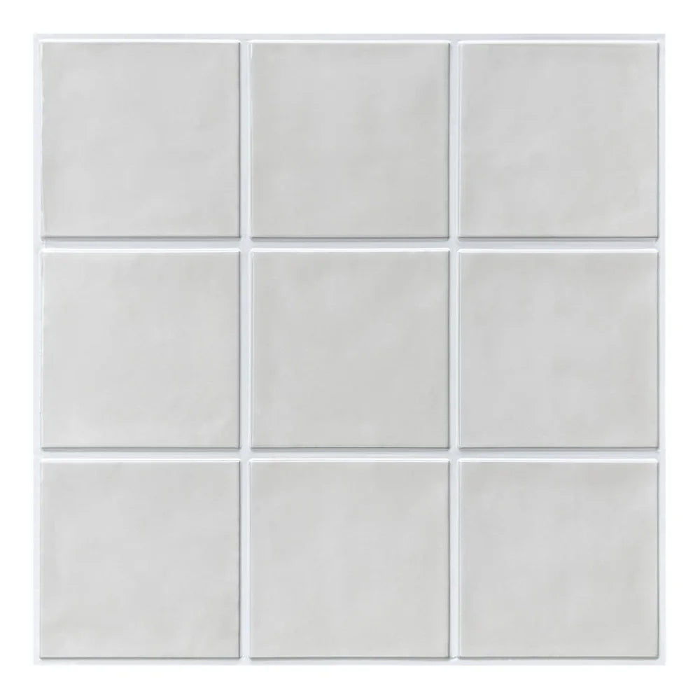 3D Self-Adhesive Wall Tile Stickers – 30x30cm