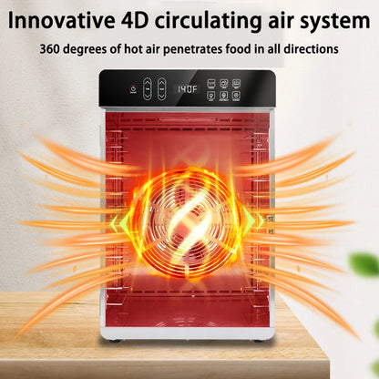 Multi-Tray Food Dehydrator Dryer