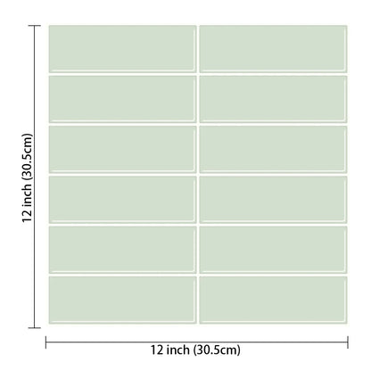 4pcs 3D Self-Adhesive Waterproof Wall Tiles