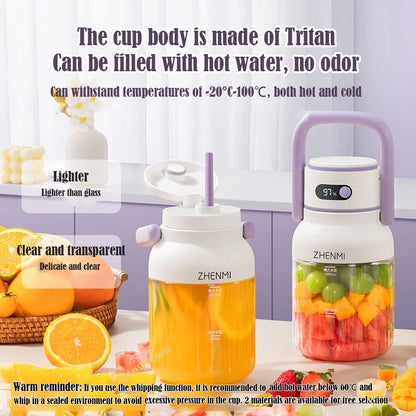 ZHENMI J15 Portable USB Juicer 1L Blender