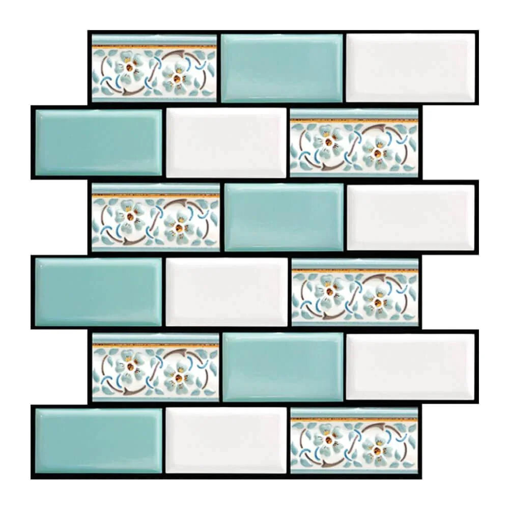 3D Peel & Stick Subway Tile Wall Panel