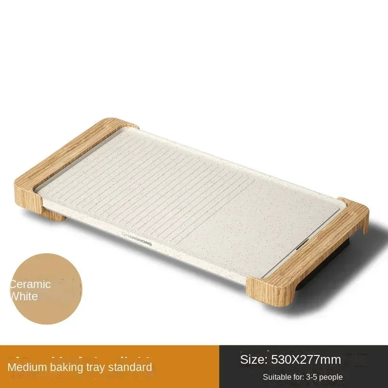 Electric Smokeless Grill Pan