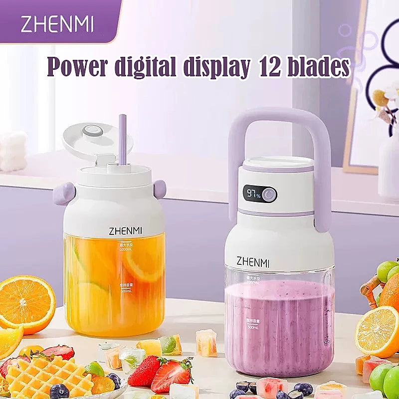 ZHENMI J15 Portable USB Juicer 1L Blender