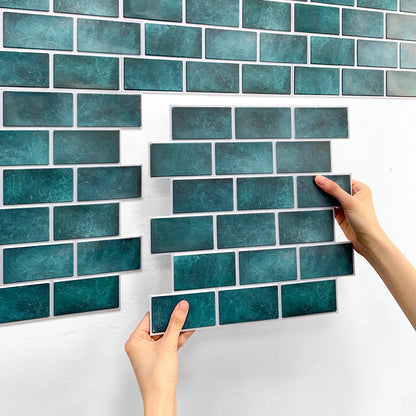 3D Peel & Stick Subway Tile Wall Panel