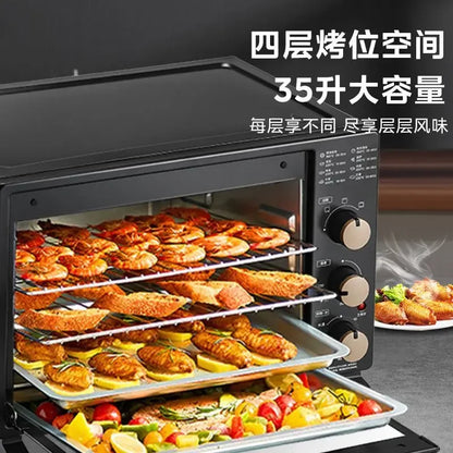35L 4-Layer Baking Oven