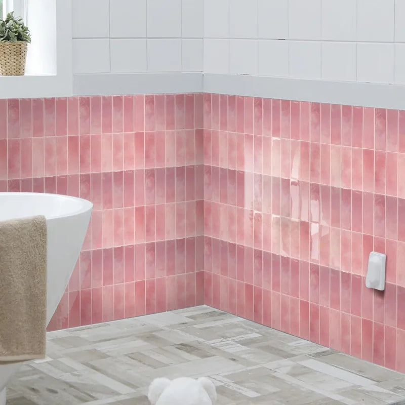 3D Green Mosaic Peel & Stick Wall Panel