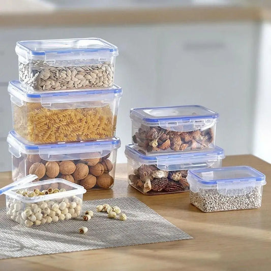 Refrigerator Food Storage Box with Lid