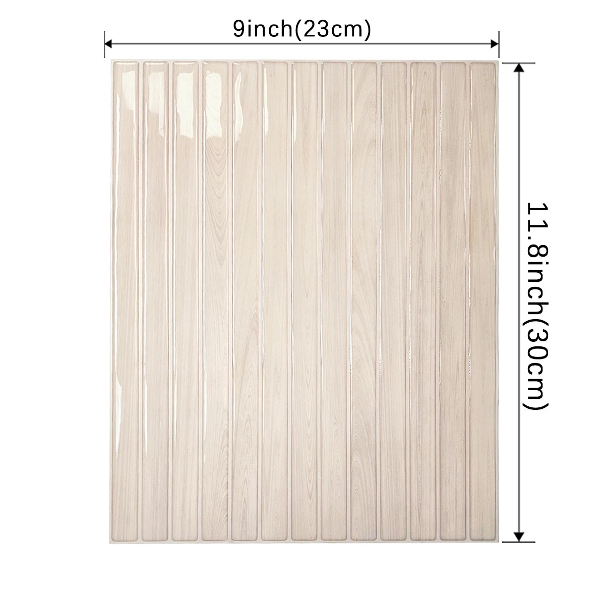 Wood Grain Peel & Stick Backsplash Tiles