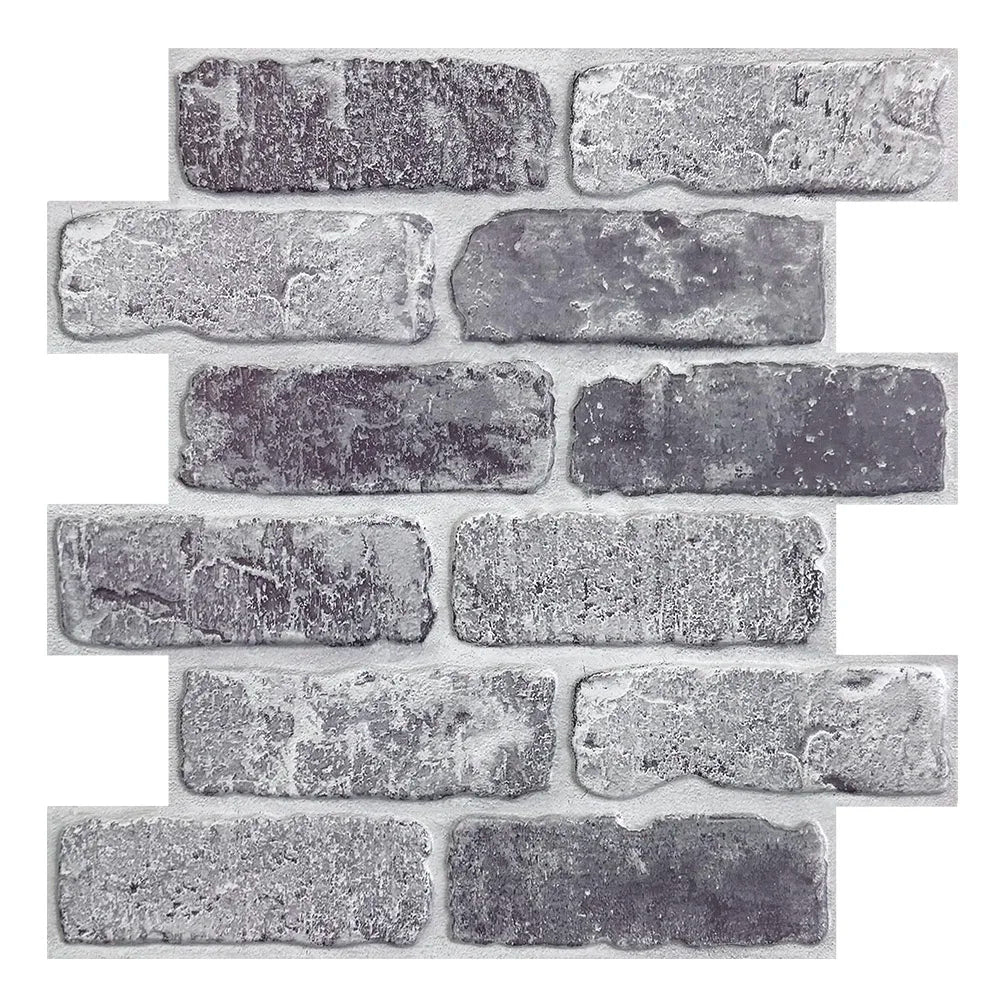 3D Matte Brick Wall Stickers 30×30cm