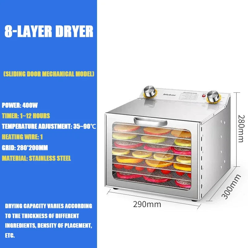 6–18 Layer Food Dryer