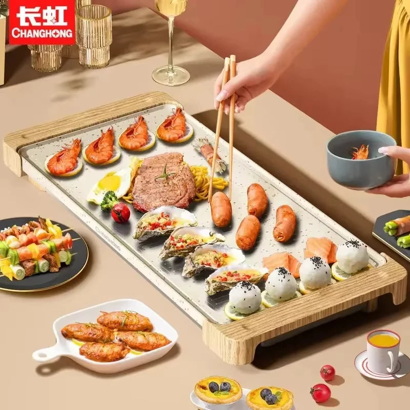 Electric Smokeless Grill Pan
