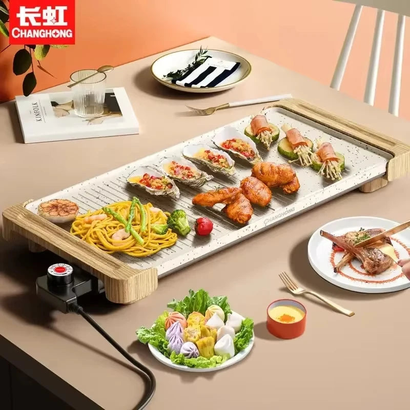 Electric Smokeless Grill Pan