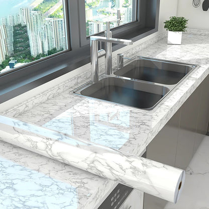 10M Marble Waterproof Kitchen Sticker