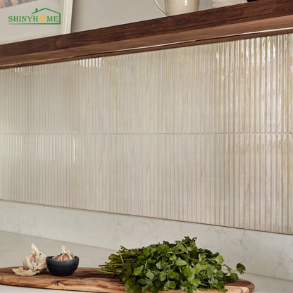 Wood Grain Peel & Stick Backsplash Tiles