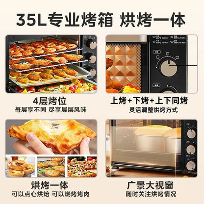 35L 4-Layer Baking Oven