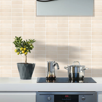 4pcs 3D Self-Adhesive Waterproof Wall Tiles